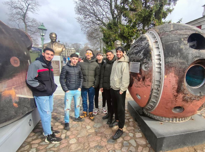 Foreign students of SPbSUT learned the history of space exploration