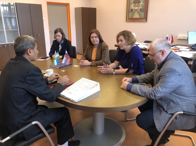 СПбГУТ обсудил сотрудничество с Национальным университетом Узбекистана