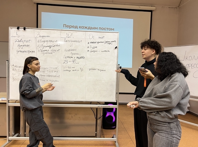 В СПбГУТ прошла Школа пресс-центра для студенческих отрядов города