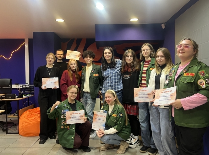 В СПбГУТ прошла Школа пресс-центра для студенческих отрядов города