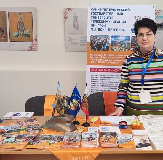 SPbSUT at the international exhibition "Study in Russia!"