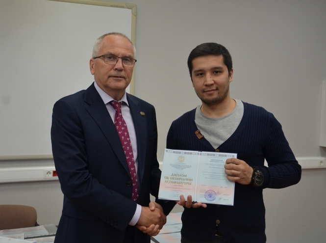 Postgraduate students of SPbSUT received their diplomas