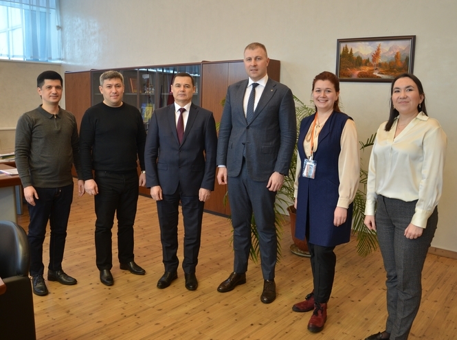 Visit of the delegation of the Consulate General of the Republic of Uzbekistan to SPbSUT
