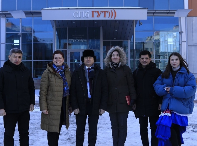 Visit of the delegation of the Consulate General of the Republic of Uzbekistan to SPbSUT