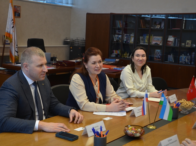 Visit of the delegation of the Consulate General of the Republic of Uzbekistan to SPbSUT