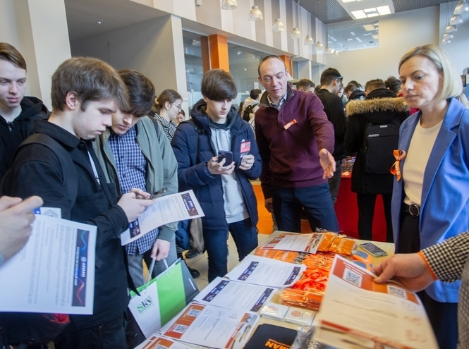 SPbSUT students met with potential employers