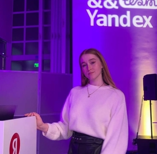 SPbSUT student Yulia Molodtsova – Yandex Ambassador