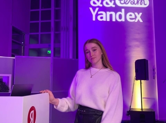 SPbSUT student Yulia Molodtsova – Yandex Ambassador
