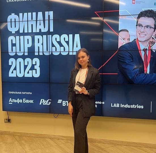 SPbSUT master student is among the winners of CUP RUSSIA 2023