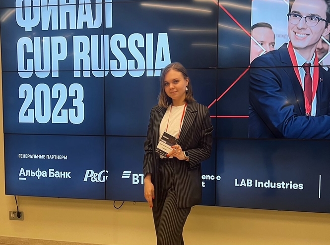 SPbSUT master student is among the winners of CUP RUSSIA 2023