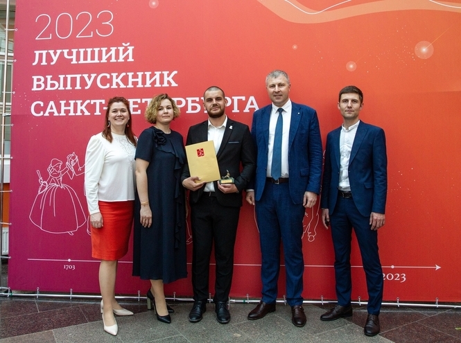 Gleb Budarny is the best graduate of St Petersburg