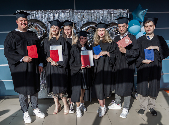 Graduation ceremony at the Master