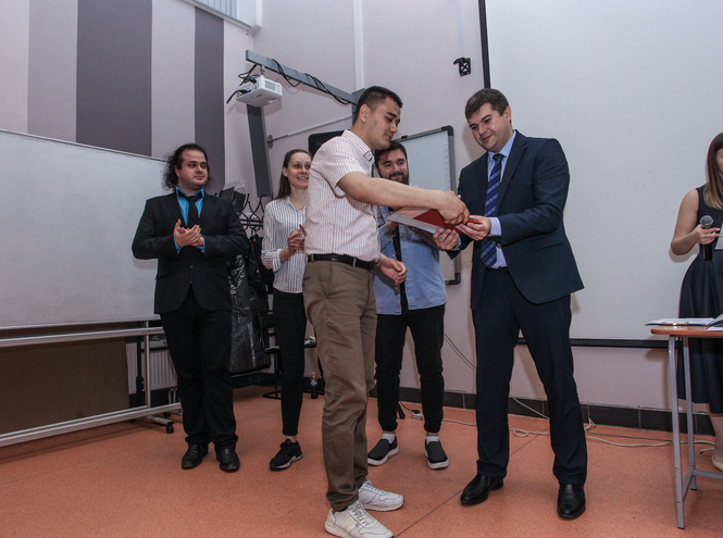 Graduation ceremony at the Master