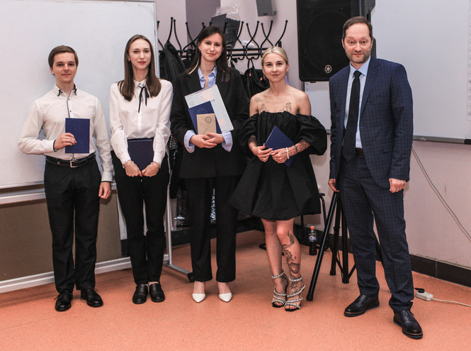 Graduation ceremony at the Master