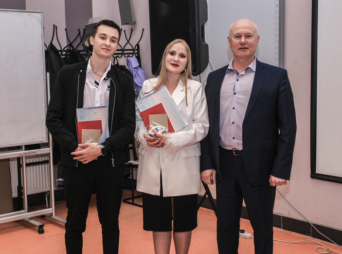 Graduation ceremony at the Master