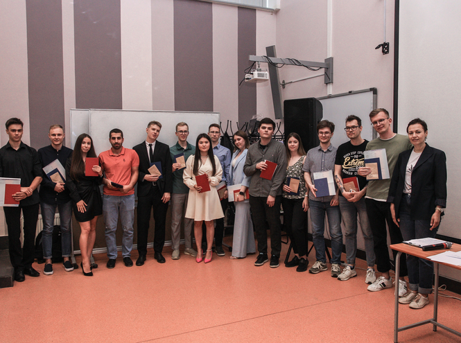 Graduation ceremony at the Master