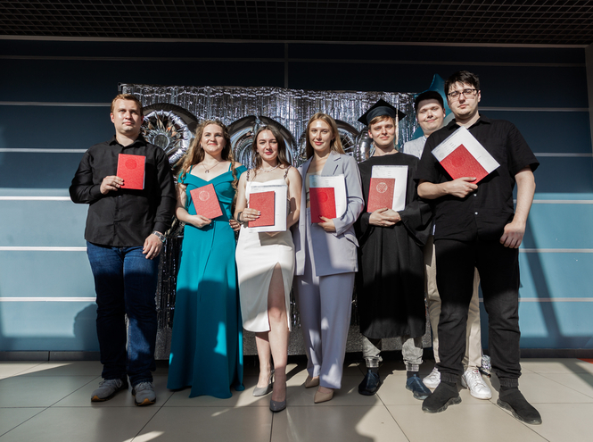 Graduation ceremony at the Master