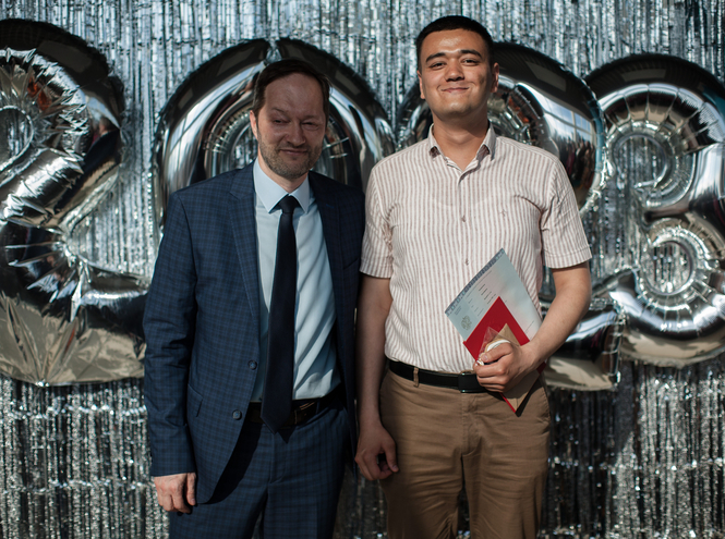 Graduation ceremony at the Master