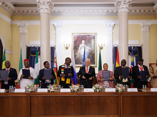 Rector of SPbSUT took part in a meeting on the creation of a consortium of technical universities "Subsoil of Africa"