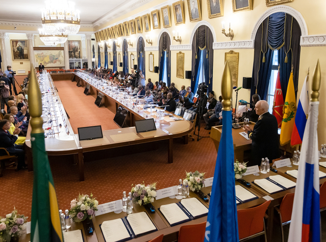 Rector of SPbSUT took part in a meeting on the creation of a consortium of technical universities "Subsoil of Africa"