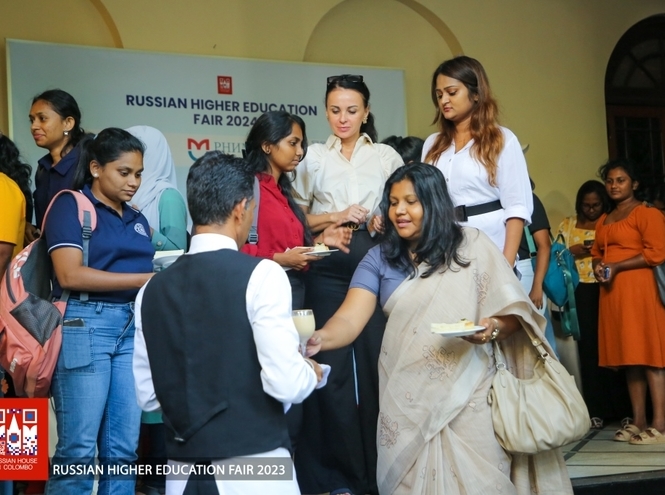 SPbSUT is a participant of the fair of Russian higher education in Sri Lanka