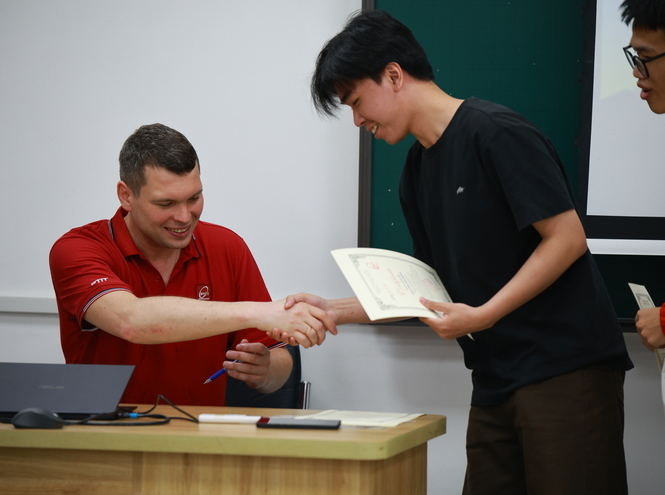SPbSUT course for PTIT students completed