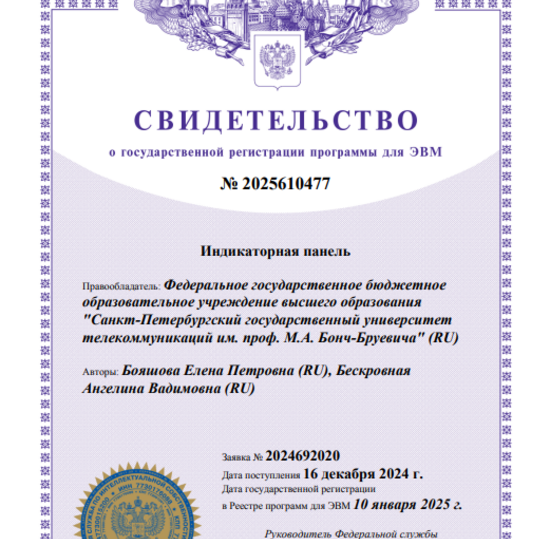 Индикаторная панель