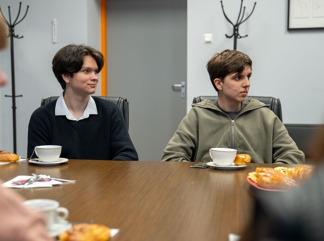 Ректор СПбГУТ провёл встречу с первокурсниками-высокобалльниками