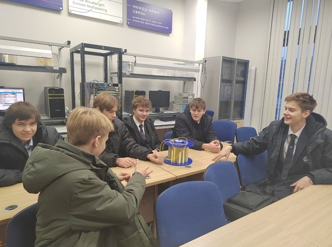 СПбГУТ посетили ученики Инженерно-технологической школы № 777