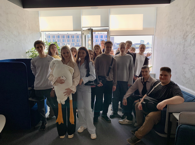 Студенты СПбГУТ познакомились с IT-холдингом Т1 в рамках профориентационной экскурсии