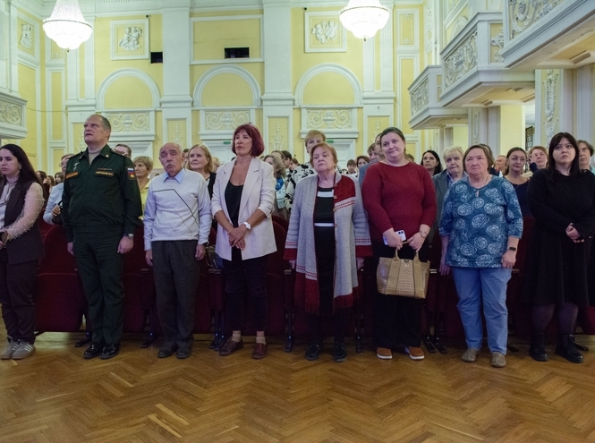 В колледже университета отметили 95-летний юбилей