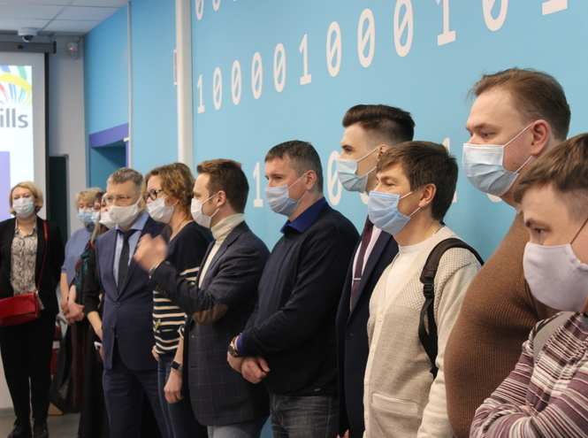 Участники федеральной программы по подготовке резерва управленческих кадров посетили АКТ (ф) СПбГУТ