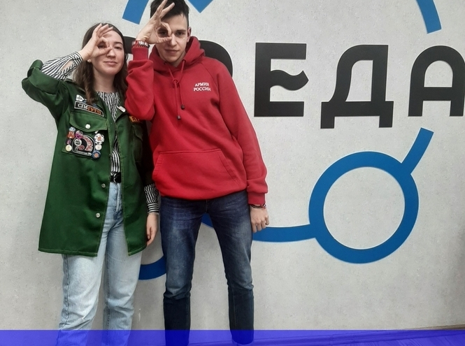 Студенческий отряд СПбГУТ «Орбита» на мероприятии городского масштаба