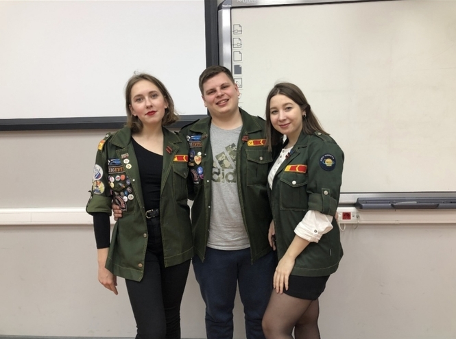 Студенческий отряд СПбГУТ «Орбита» на мероприятии городского масштаба