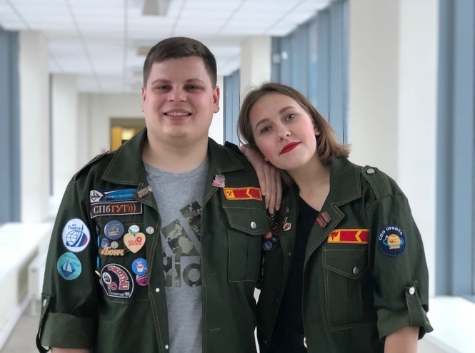 Студенческий отряд СПбГУТ «Орбита» на мероприятии городского масштаба