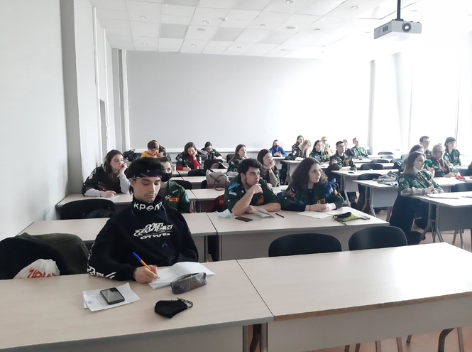 Студенческий отряд СПбГУТ «Орбита» на мероприятии городского масштаба