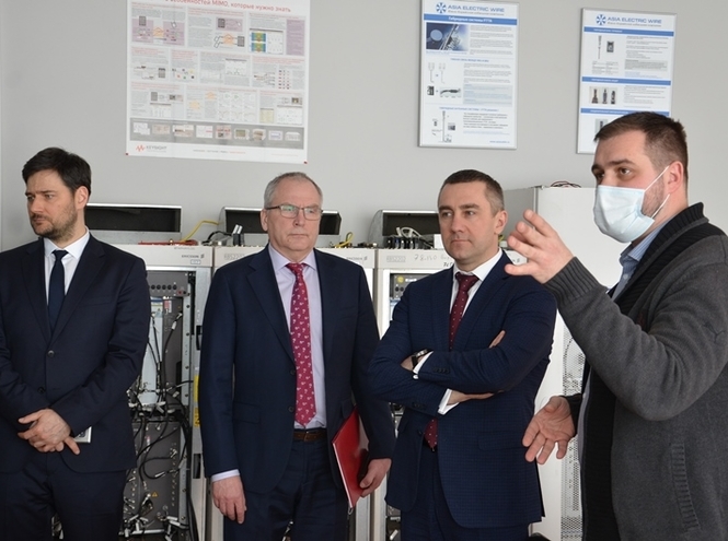 Руководство компании «Ростелеком» посетило СПбГУТ