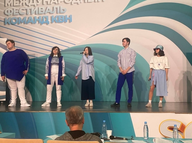 Команда КВН СПбГУТ на фестивале в Сочи