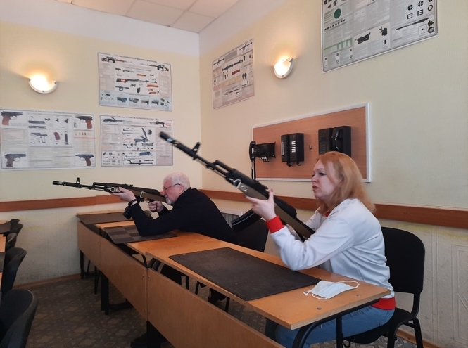 Работники СПбГУТ на огневом рубеже