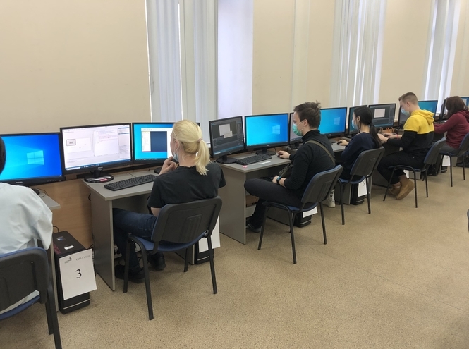 Студенты СПбКТ сдают демонстрационный экзамен по стандартам Ворлдскиллс Россия