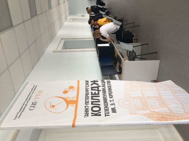 Студенты СПбКТ сдают демонстрационный экзамен по стандартам Ворлдскиллс Россия