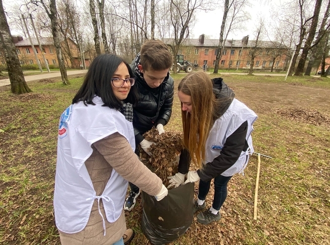 Волонтерский отряд СКТ принял участие в экологической акции