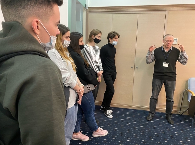 Студенты СПбГУТ на экскурсии в информационном агентстве ТАСС