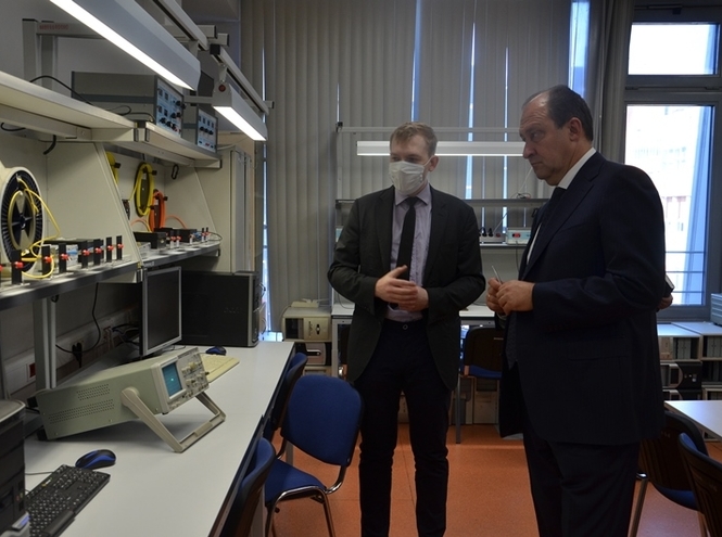 СПбГУТ посетил заместитель председателя коллегии ВПК РФ Олег Бочкарев