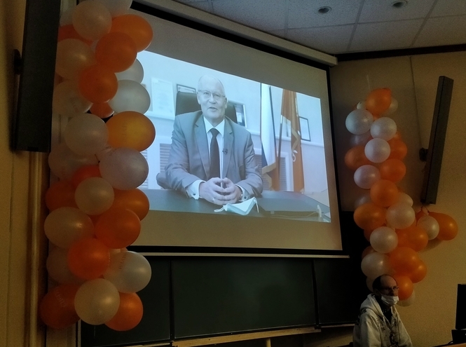 1 сентября в Архангельском колледже телекоммуникаций 