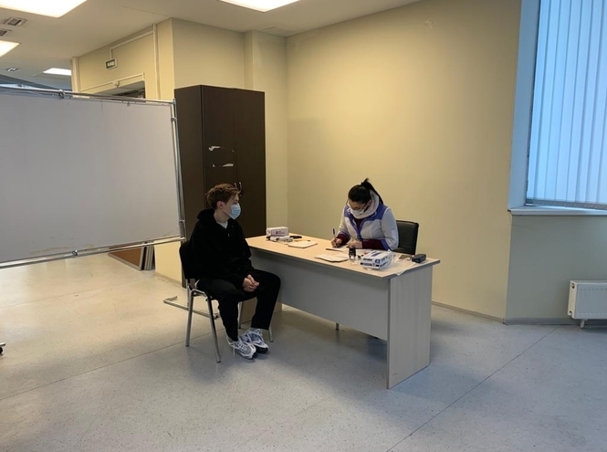 В СПбГУТ снова провели вакцинацию против COVID-19