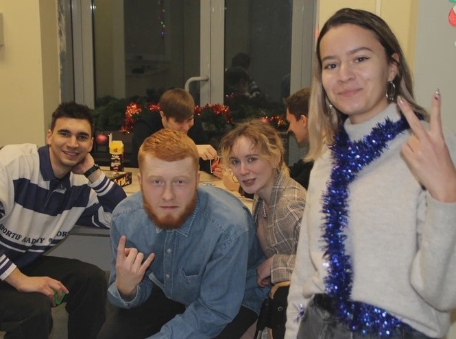 Первокурсники и активисты встретились на «Новогоднем шоу РТС»