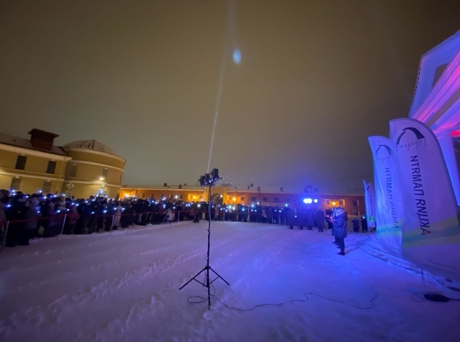 СПбГУТ на памятной акции «Блокадный свет»
