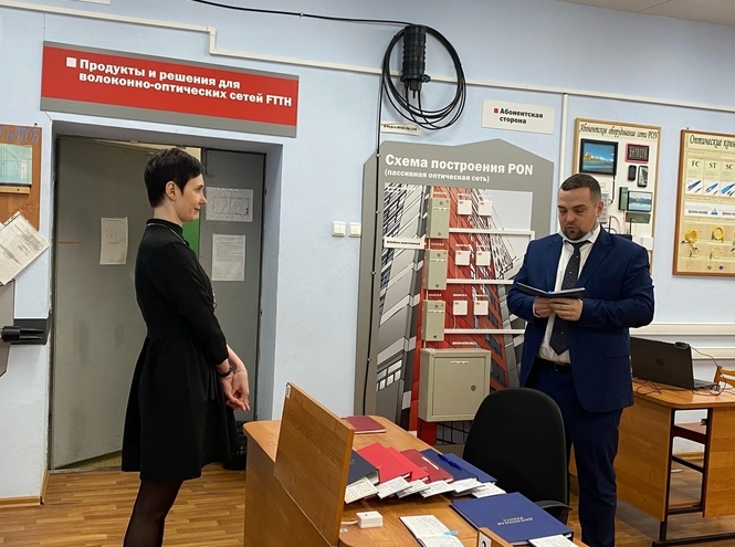 В Архангельском колледже телекоммуникаций проходят защиты выпускных работ