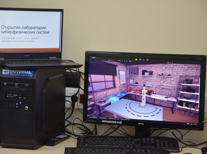 В СПбГУТ открылась межфакультетская лаборатория киберфизических систем